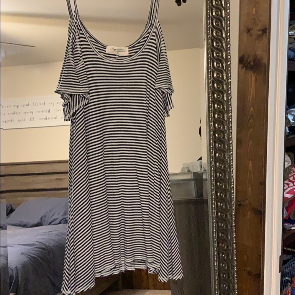 Cold shoulder dress